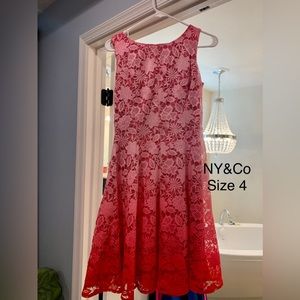Ny&Co pink ombré dress